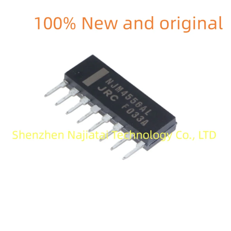 10PCS/LOT 100% New Original NJM4556AL NJM4558L NJM4580L SIP8 IC Chip