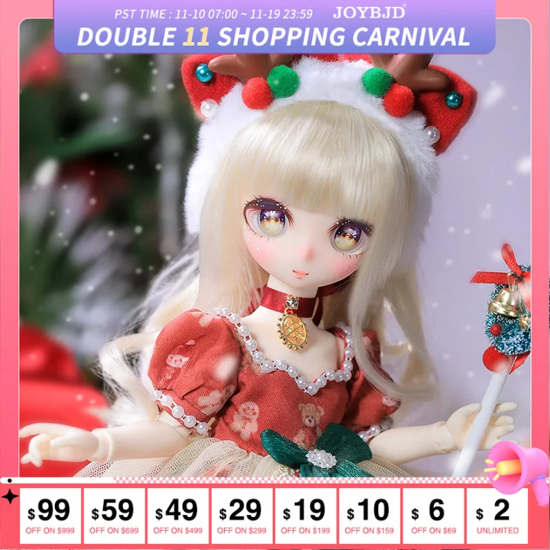 

Фантастический ангел, Новое поступление, рождественский подарок, кукла 1/6 BJD, кукла QQ, полный комплект, 31 см, полимерная игрушка, подарок «сделай сам», куклы