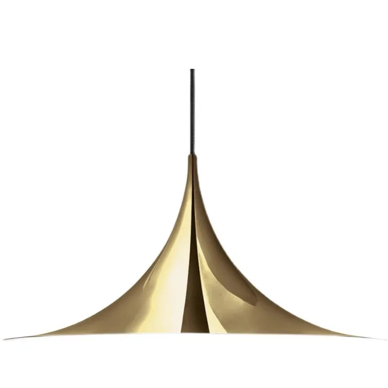 

Minimalist personalized restaurant chandelier, model room light luxury cafe dining table bar horn light