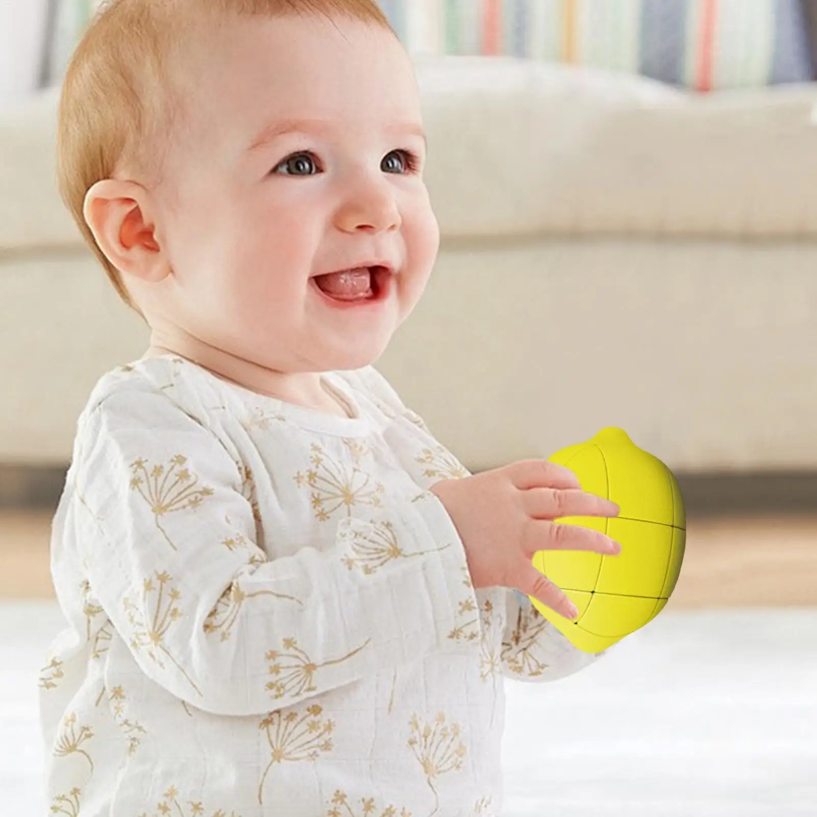 

Fruit Cube Puzzle Simulation Design Stress Educational Toy 360-Degree Rotation Puzzle Cubes For Home Bedroom Nursery