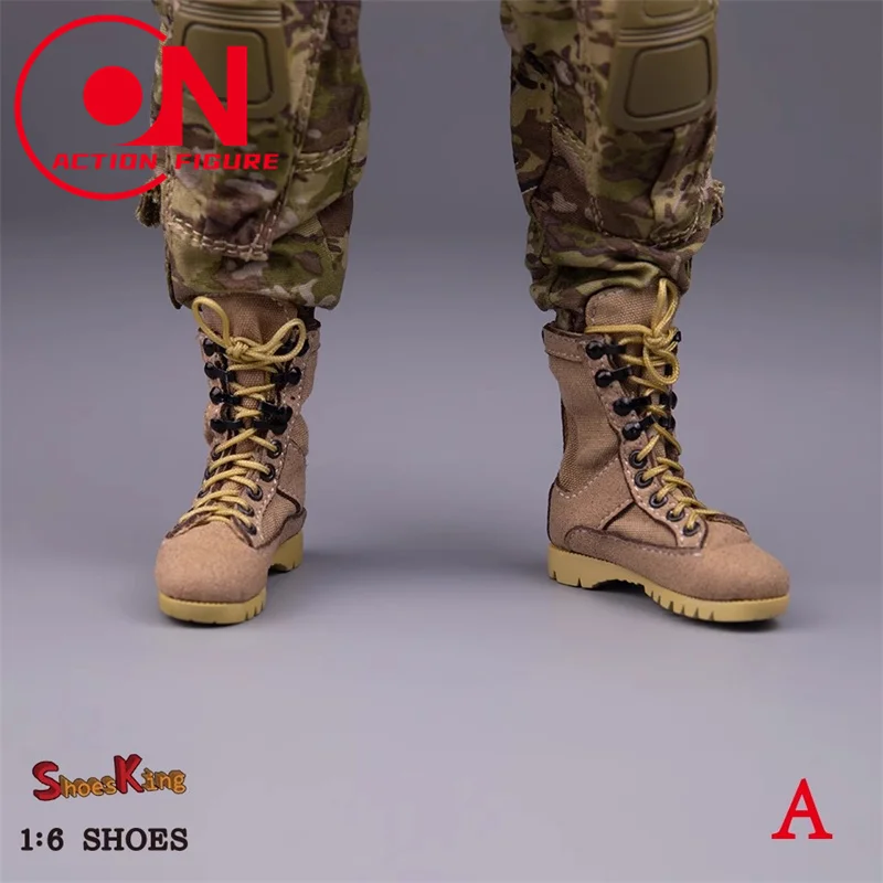 1/6 Scale SK011 Male Combat Boots Army Hollow Shoes Model Fit 12'' Solider Action Figure Body Dolls