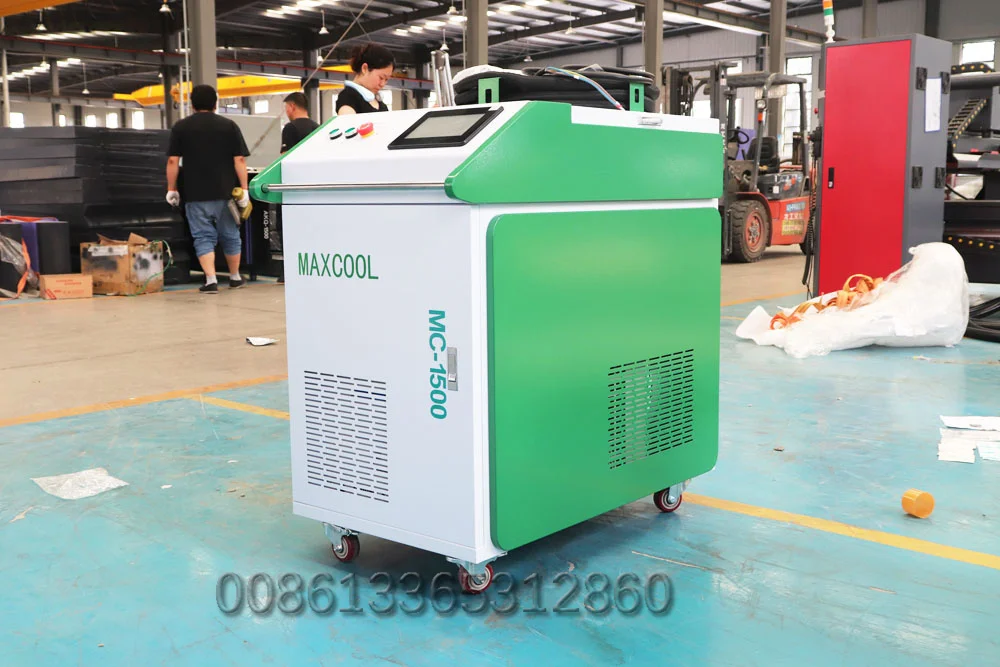 Different Laser Beam Patterns 1500w Paint Laser Cleaner Continuous Laser Cleaning Rust Removal Fiber Laser Cleaning Machines