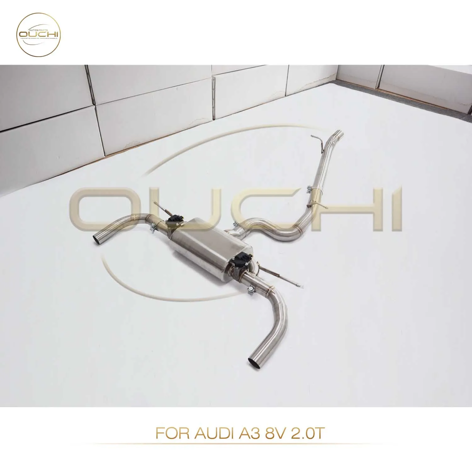 

Stainless Steel Exhaust Downpipe For Audi A3 8V 2.0T 2013-2020 Performance Exhaust Header Pipe