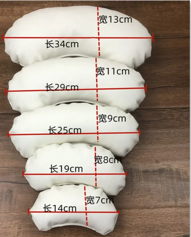 GORĄCY! Zestaw 5 sztuk Noworodek Rekwizyty fotograficzne Profesjonalne pozowanie Fasola Poduszka Fotografia Sesja Pozycjoner Zestaw Wypełniona poduszka