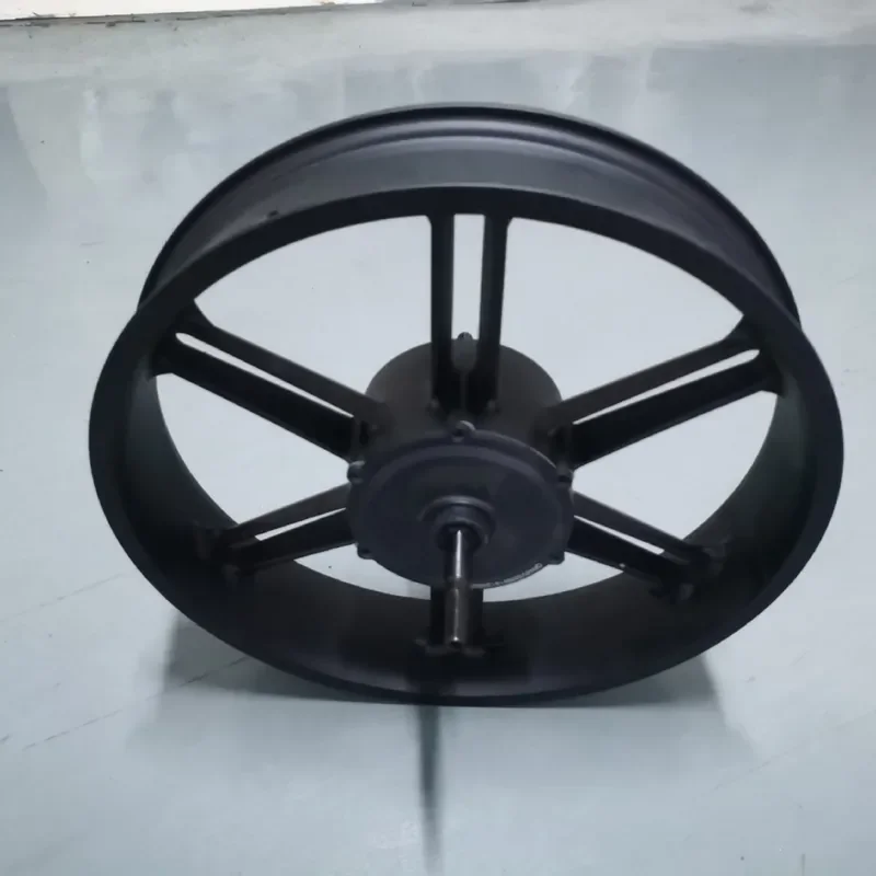 for high performance 20 inch 1000W magnesium alloy integrated wheel electric motor designed for snowmobile and winter sports