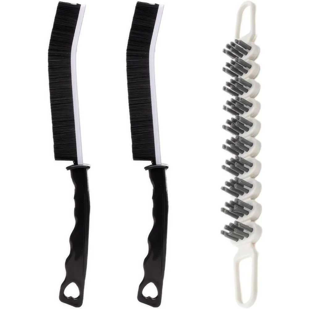 

Crevice Cleaning Brush Hard Bristle Grout Brush Scrub Brush Toilet Cleaning Tools Cleaning Supplies for Household