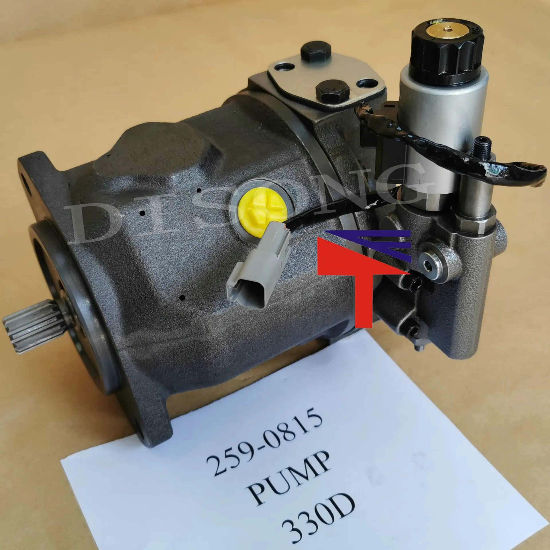 Двигатель вентилятора 259-0815 для экскаватора CAT330D