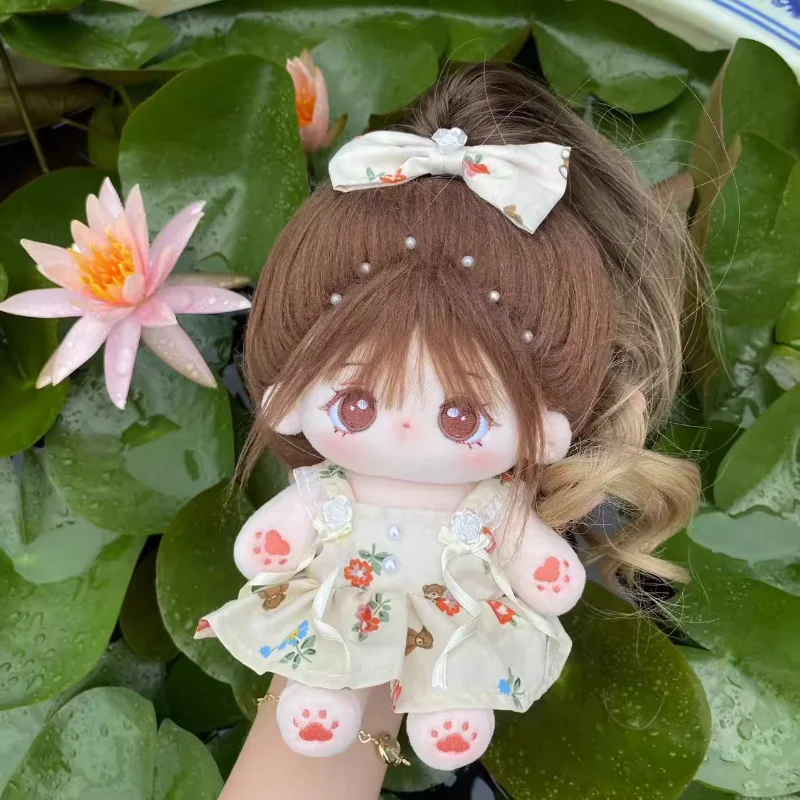 

Limited Doll Clothes for 20cm Idol Dolls Accessories Plush Doll's Clothing Retro Dress Suit Stuffed Toy Dolls Outfit Handmade