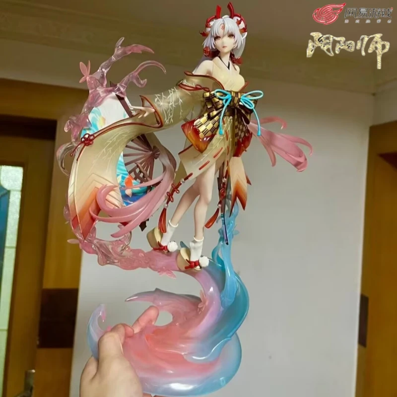 Netease Original Figures 1/8 Scale Game Onmyoji Ssr Shiranui Pvc Anime Action Model Collection Ornament Toy Gift