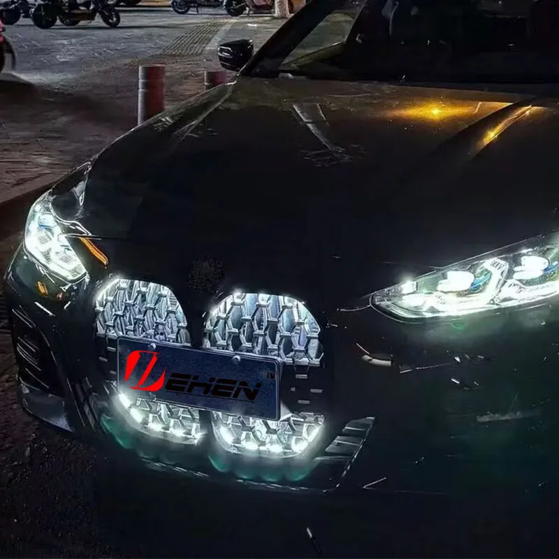 Fit For BMW 4 Series G26  G22 two-door coupe 2021-2024 Applicable to the  starry sky illuminated grille on the front bumper