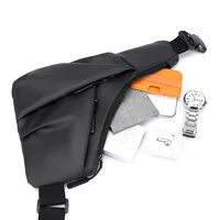1pc Anti-Theft Triangle cross Bag with Adjustable Strap - Casual Chest Bag for Men,Ideal for Outdoor Activities,Commuting,Travel 3