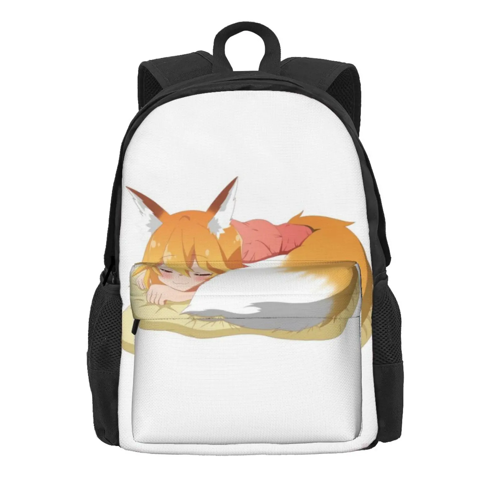 Senko-San Hot Sale Schoolbag Backpack Fashion Bags The Helpful Fox Senko San Sewayaki No Senko San Fox Girl Wholesome Weeb Cute