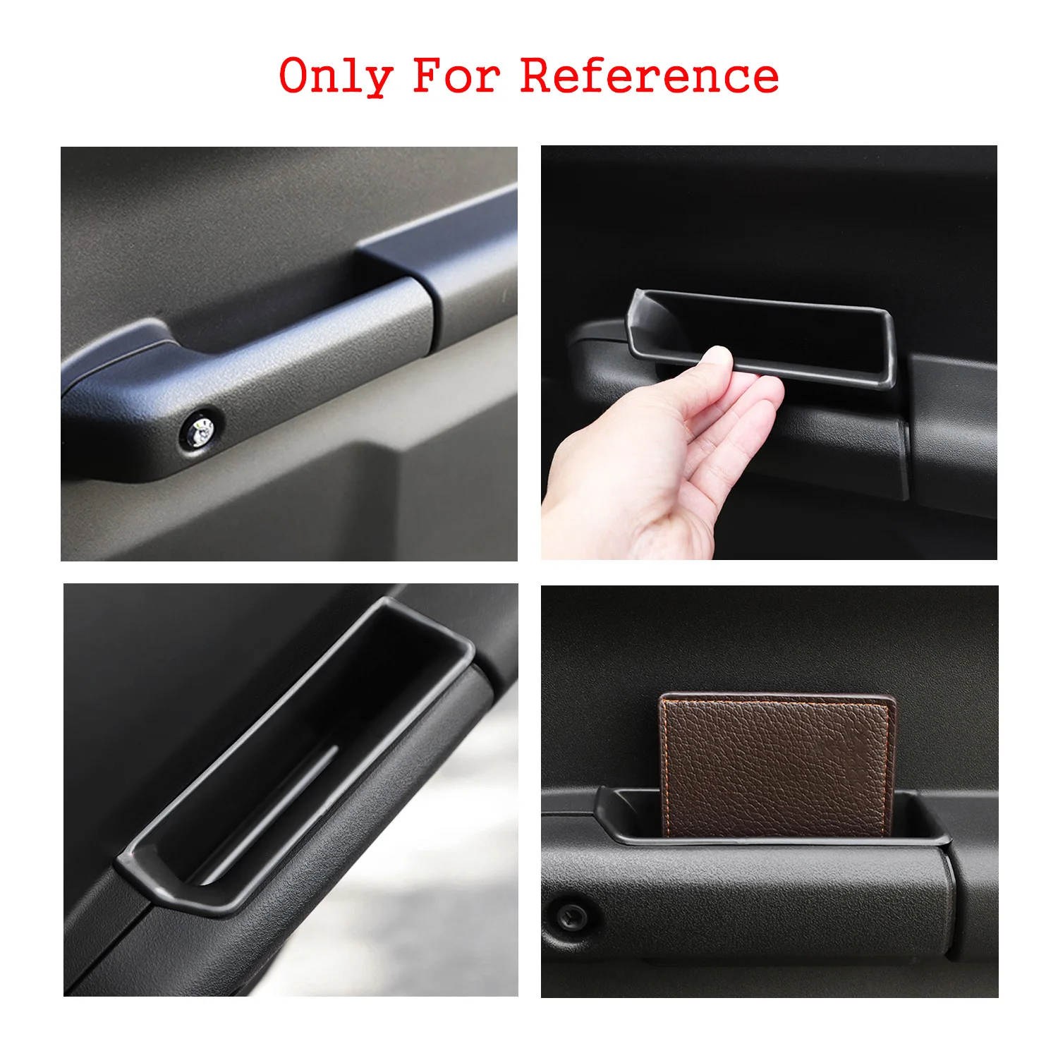 For Suzuki Jimny JB74 2019 2020 2023 Car Interior Front Door Side Storage Box Glove Organizer Phone Container Case Handle Pocket