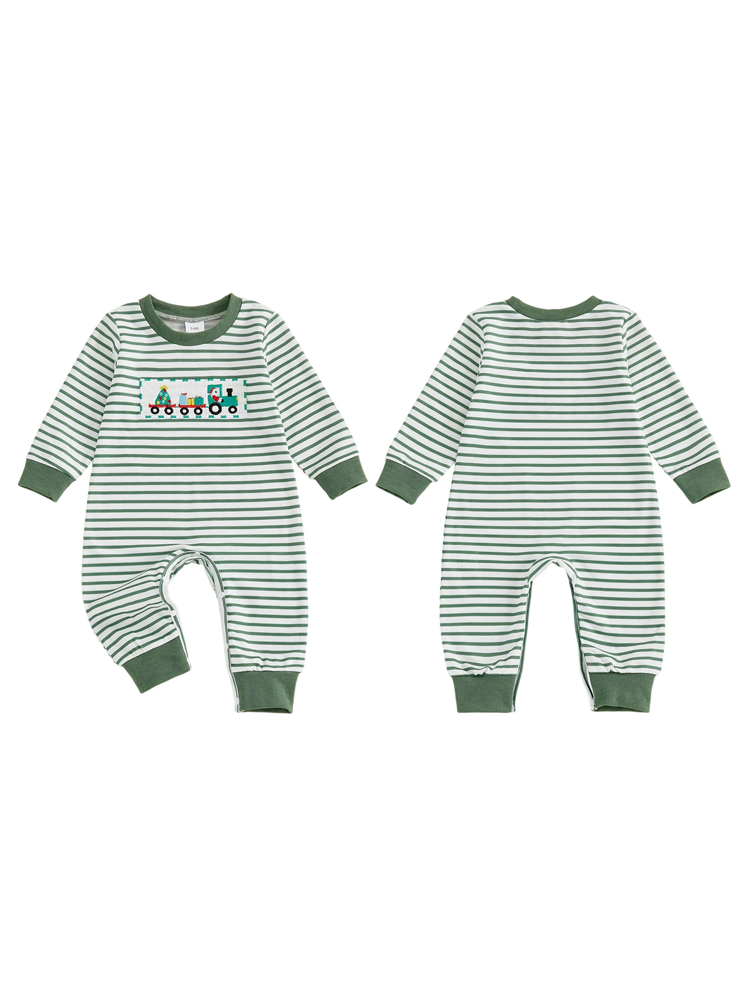 

Toddler Unisex Reindeer Print Hooded Romper Christmas Jumpsuit Long Sleeve Winter Warm Outfit for Baby Boy Girl Festive Clothes