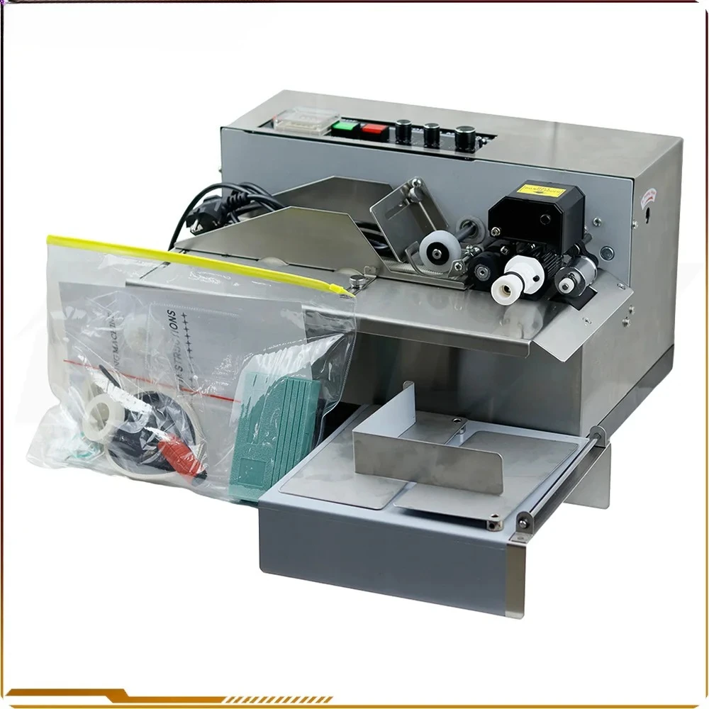 Automatic Dry Ink Batch Coding Machine Printer MY-380F Ink Wheel Marking Machine 180w Ink Coding Machine for Date Printing