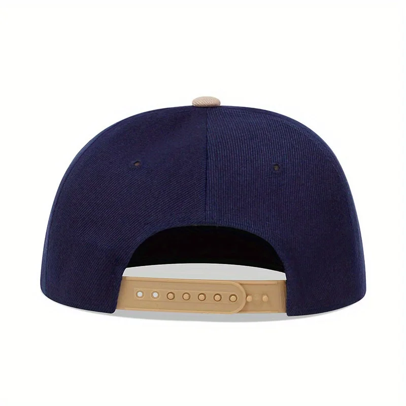 Hip-Hop Letter Embroidered Baseball Caps Flat Brim Sun Protection Snapback For Women Men Summer Outdoor Travel Sports Hiking Hat