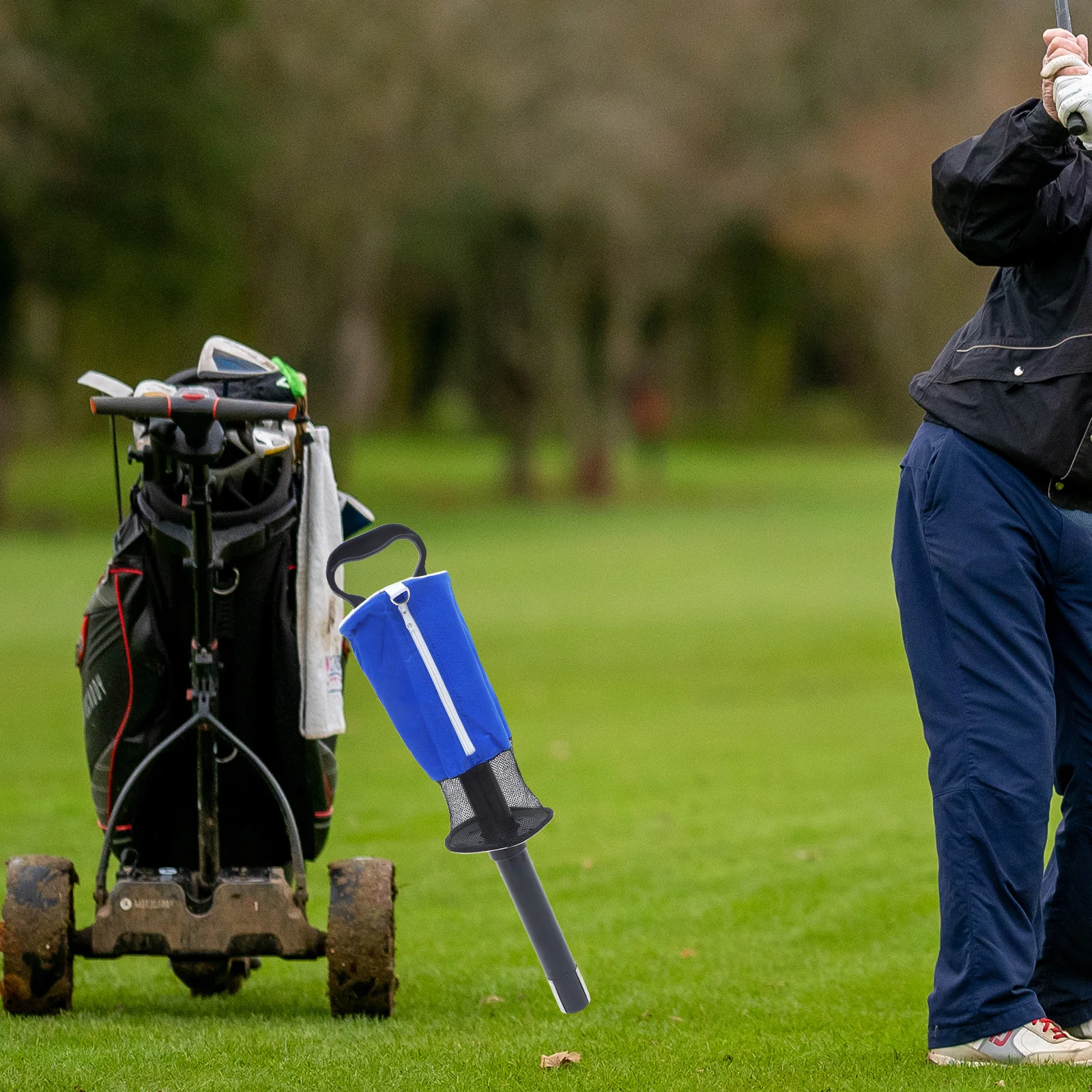 

Premium Golfs Up Tube Lightweight Durable Long Lasting Large Capacity Golf Ball Collector No Bending Easy Pick Up