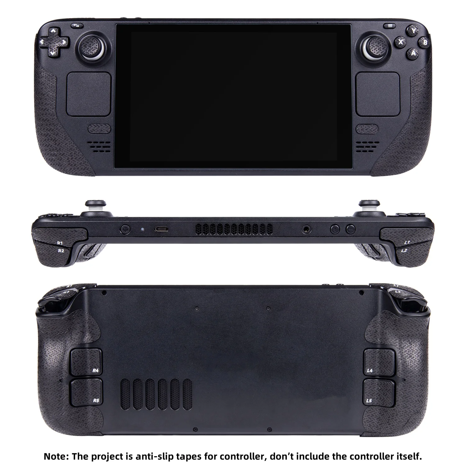FINALORD Controller Performance Grip Tape Compatible With Steam Deck / OLED Version Handle,Buttons,Trigger Non-Slip Tape 1