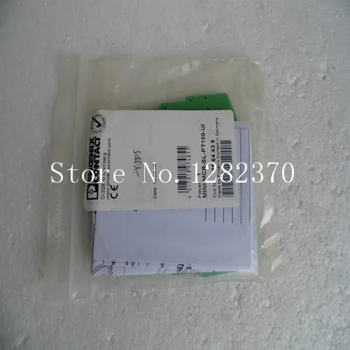 

Новый оригинальный аутентичный передатчик PHCENIX CONTACT MINI MCR-SL-PT100-UI Spot