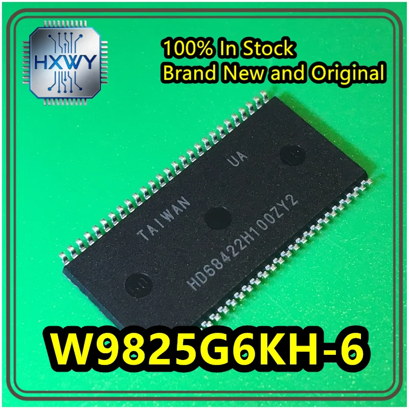 (1/5 piece) W9825G6KH-6 W9825G6KH TSOP-54 256Mbit RAM memory chip brand new original in stock