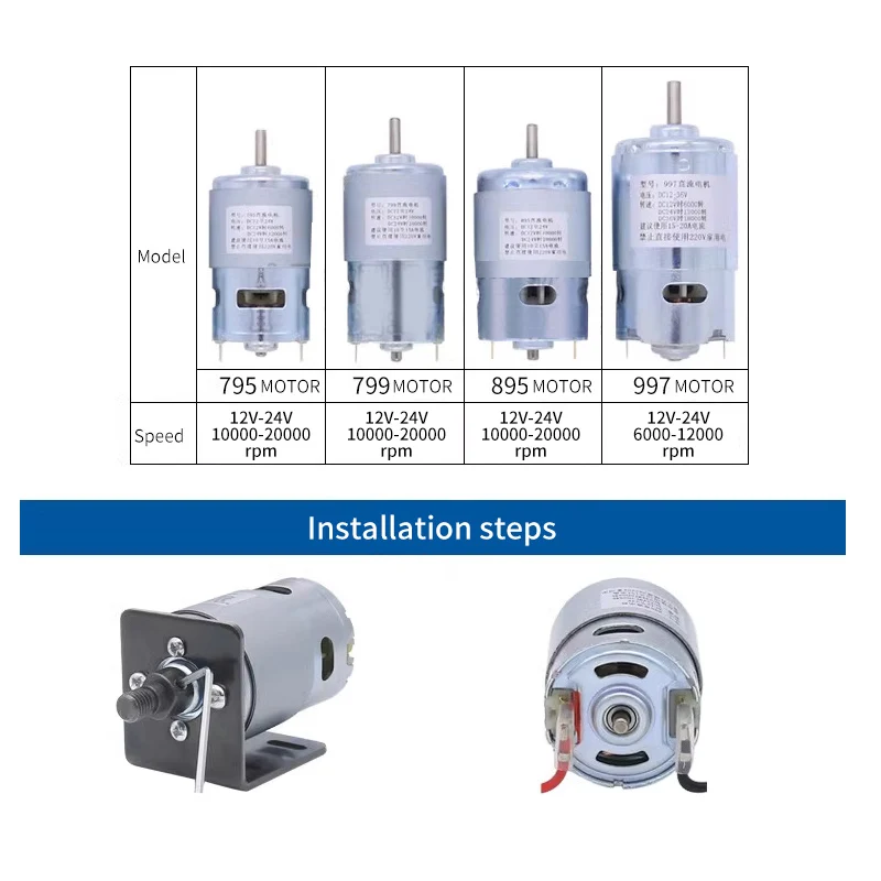 Imagem -02 - Mini Grama Conjunto Máquina de Corte Faça Você Mesmo Cortador de Grama Ferramentas de Corte de Jardim Peças de Reposição dc 12v24v 795 799 895 997