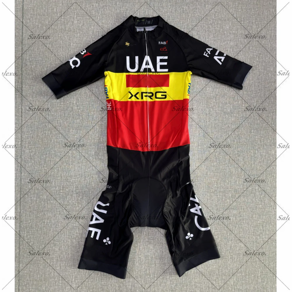 

Комбинезон для триатлона LASER CUT 2025 UAE, боди с короткими рукавами TEAM, КОРОТКИЙ велосипедный трикотаж, одежда для велосипеда Maillot Ropa Ciclismo