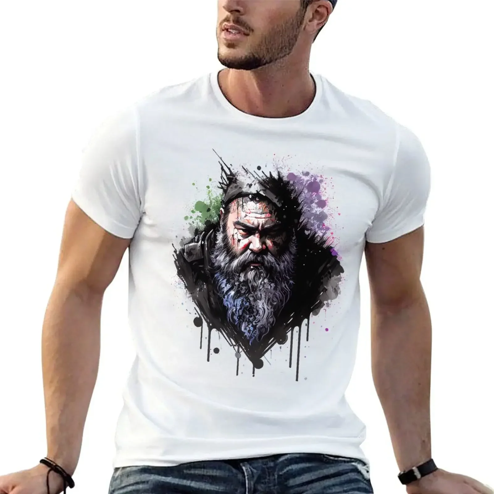 Dwarven Spirit III T-Shirt anime clothes custom shirt mens t shirt graphic