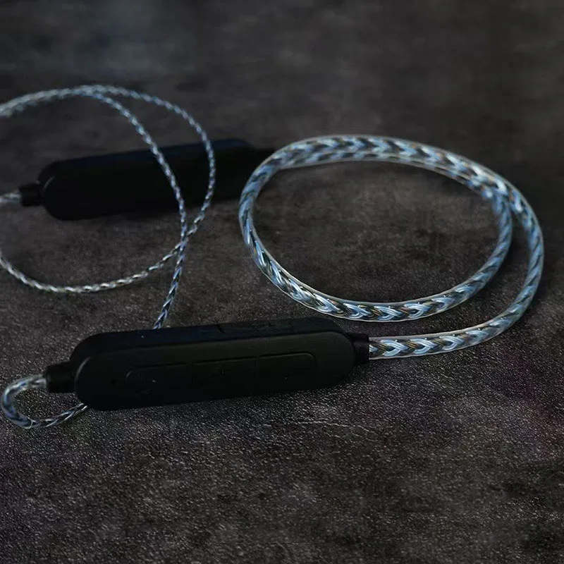 Hi-Res QCC5181 Bluetooth Upgrade Cable LDAC Lossless Audio Neckband Wire MMCX 0.78mm 2Pin Compatible With IE80S IE900 KiwiAstral