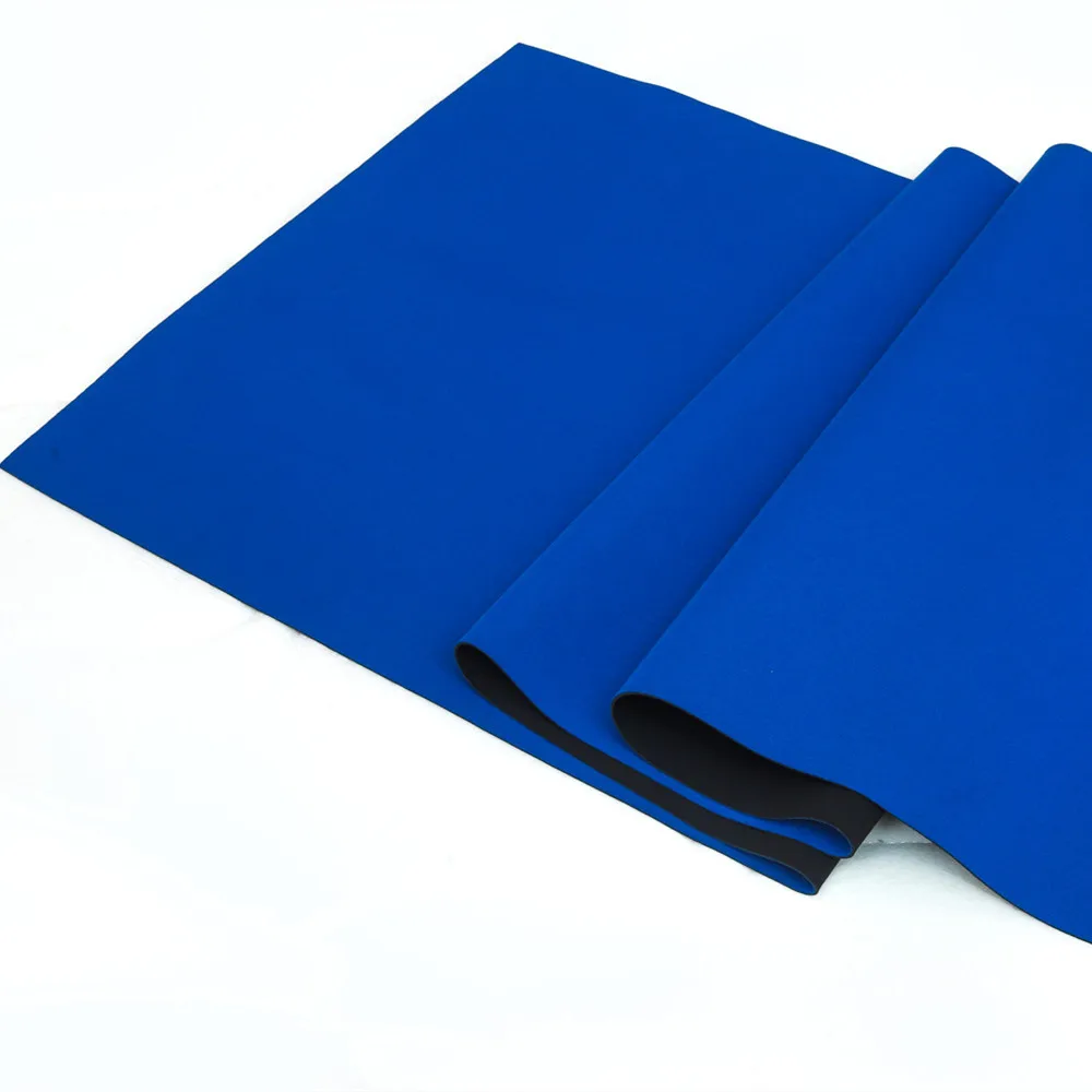 Royal blue, 2mm neoprene waterproof and windproof DIY wetsuit, stretch fabric, other fabrics, sewing, stretch tricot