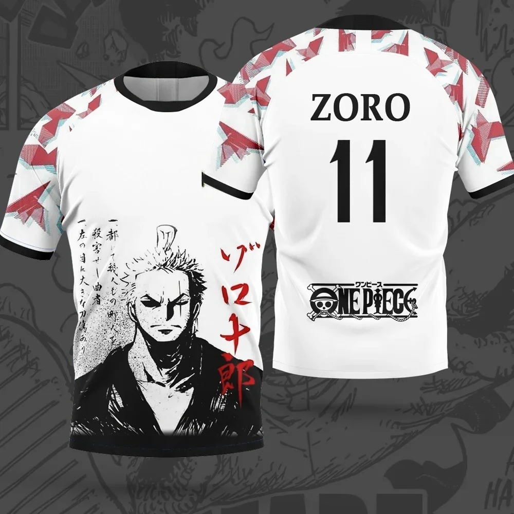 

25/26 летняя цельная футбольная рубашка Bandai в стиле аниме для взрослых и детей, уличная модная спортивная тренировочная футболка с короткими рукавами