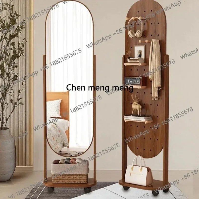 

Wall Papers Mirror Design Makeup Dressing Aesthetic Luxury Mirror Standing Shower Nordic Espejo Cuerpo Entero Home Decoration