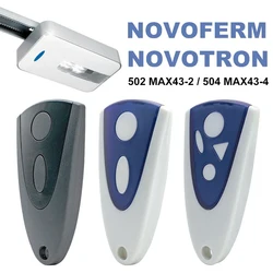 Dla Novoferm Tormatic Novotron 502 504 MAX43-2 MAX43-4 512 MIX 43-2 MINI-NOVOTRON 522 524 zdalnego 433 MHz bezprzewodowy nadajnik