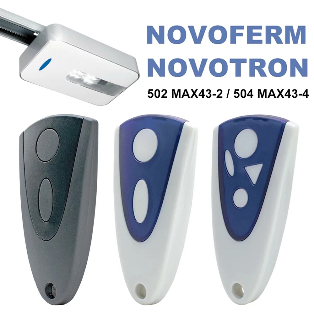 novoferm transmissor remoto sem fio tormatic novotron 502 504 max432 max434 512 mix 43 2 mini novotron 522 524 433 mhz 01