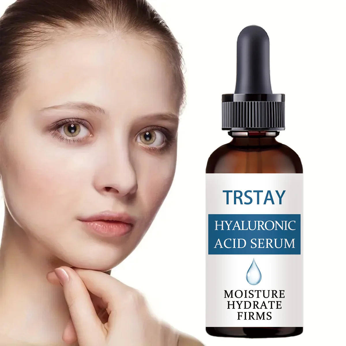 

Hyaluronic acid essence moisturizes, brightens, resists oxidation and fades fine lines