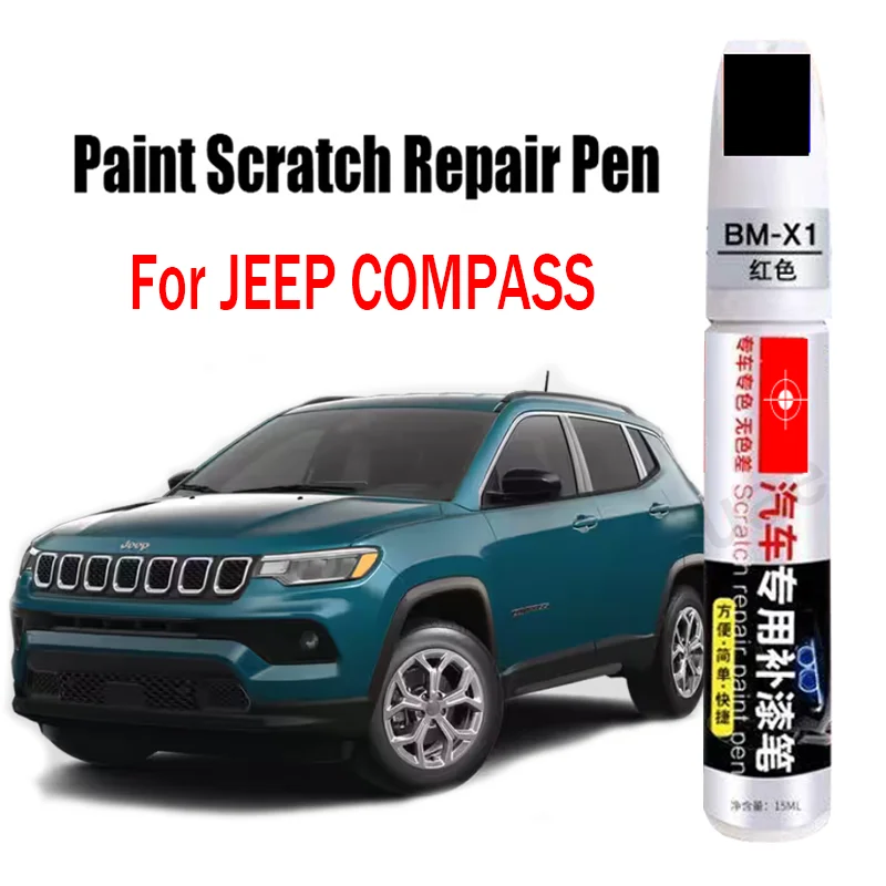 

Car Paint Repair Pen for JEEP COMPASS 2025 2024 Paint Fixer Repair Touch-Up Car Paint Care Accessories