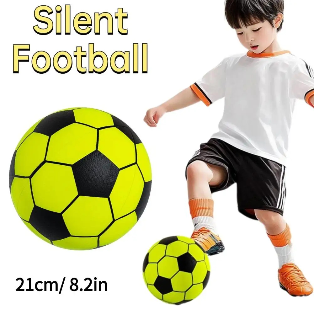 Silent Football Size 5 Indoor Silent Foam Soccer Ball Football Training Soccer Balls Football Sports Exercise Ball