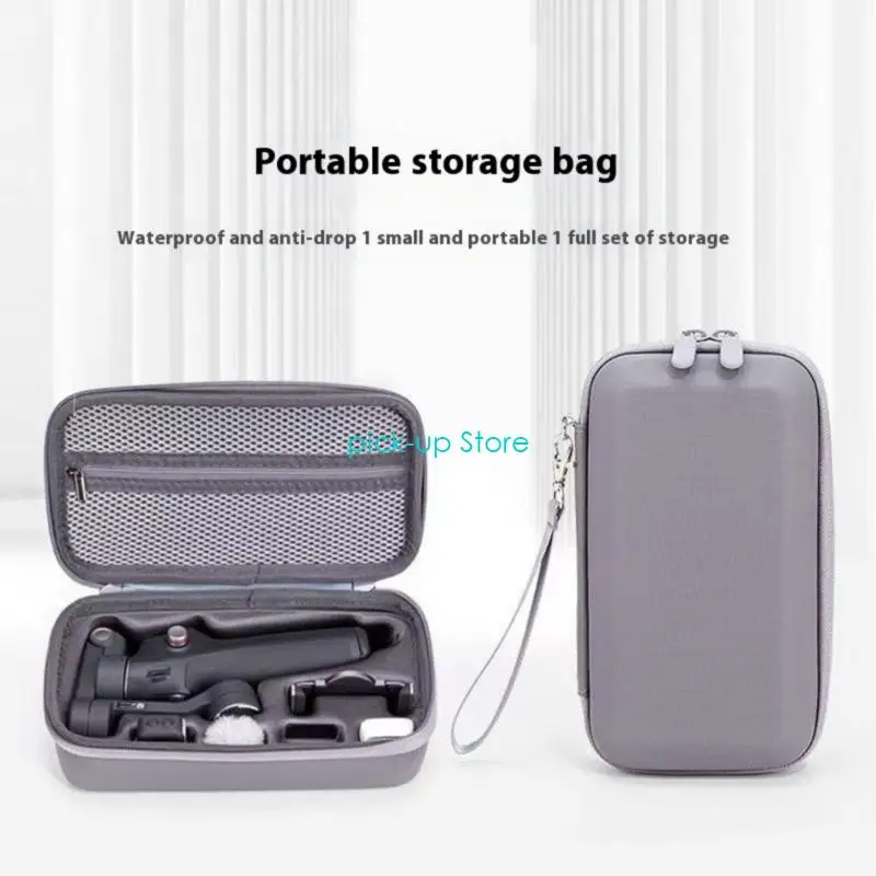 Q5WA 핸드 헬드 안정 장치를 운반하는 케이스 저장 상자 파우치 충격 방수 액세서리 7 카메라.