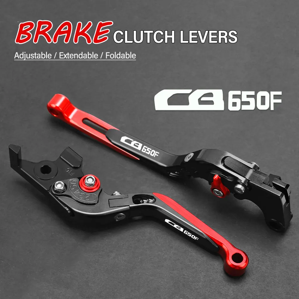 

FOR Honda CB650F CB650 F CB 650F 2014-2016 Motorcycle Hand Brake Clutch Adjustable Levers Handle Folding Extendable Lever grip