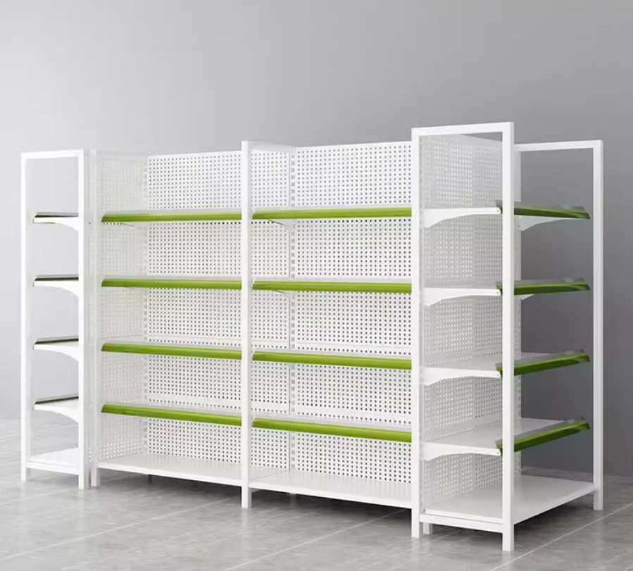 

Convenience store shelves stationery store single and double side display rack multi-layer shelves mother and child store shelve