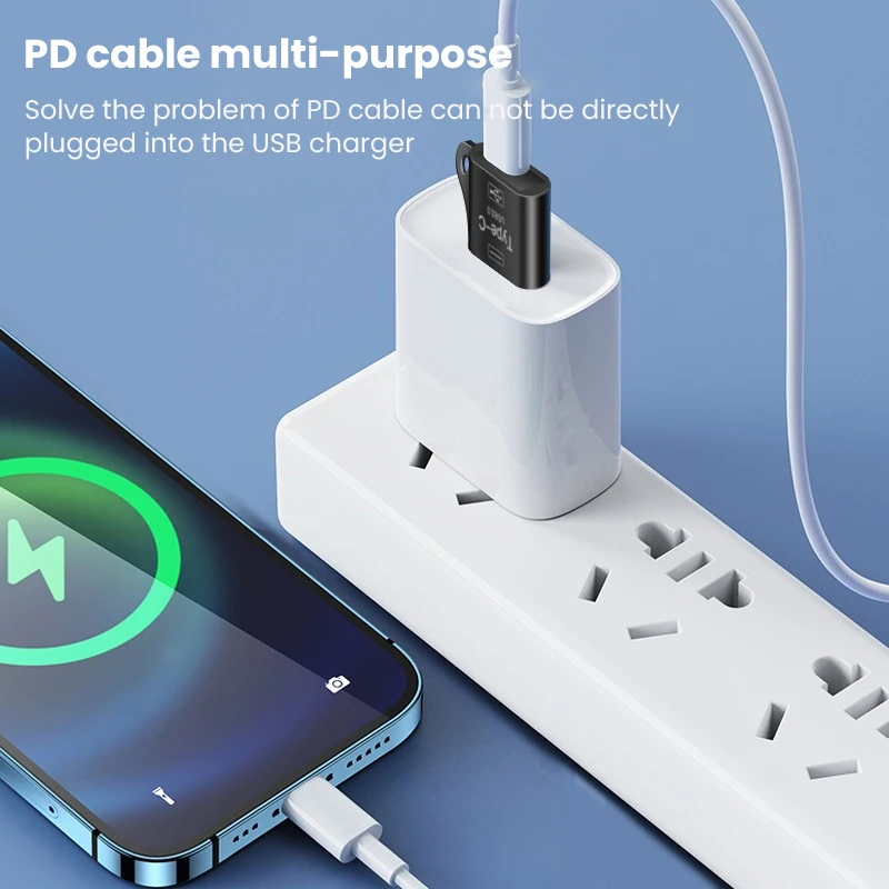 USB 3.0 OTG Adapter USB To Type C Adapter Fast Charging High Speed Data Transfer USB Female To Type c Male Converter For Laptop