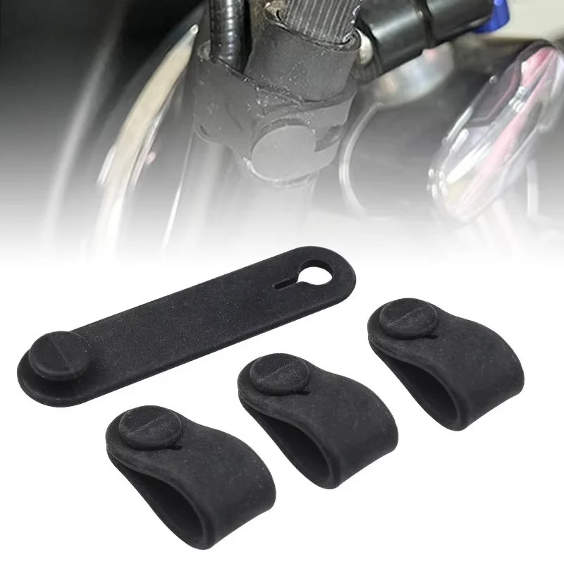 Motorcycle Rubber Frame Securing Cable Wiring Harness Wholesale High-quality Power Cord Tie Elastic Auto Motorbike Accessories