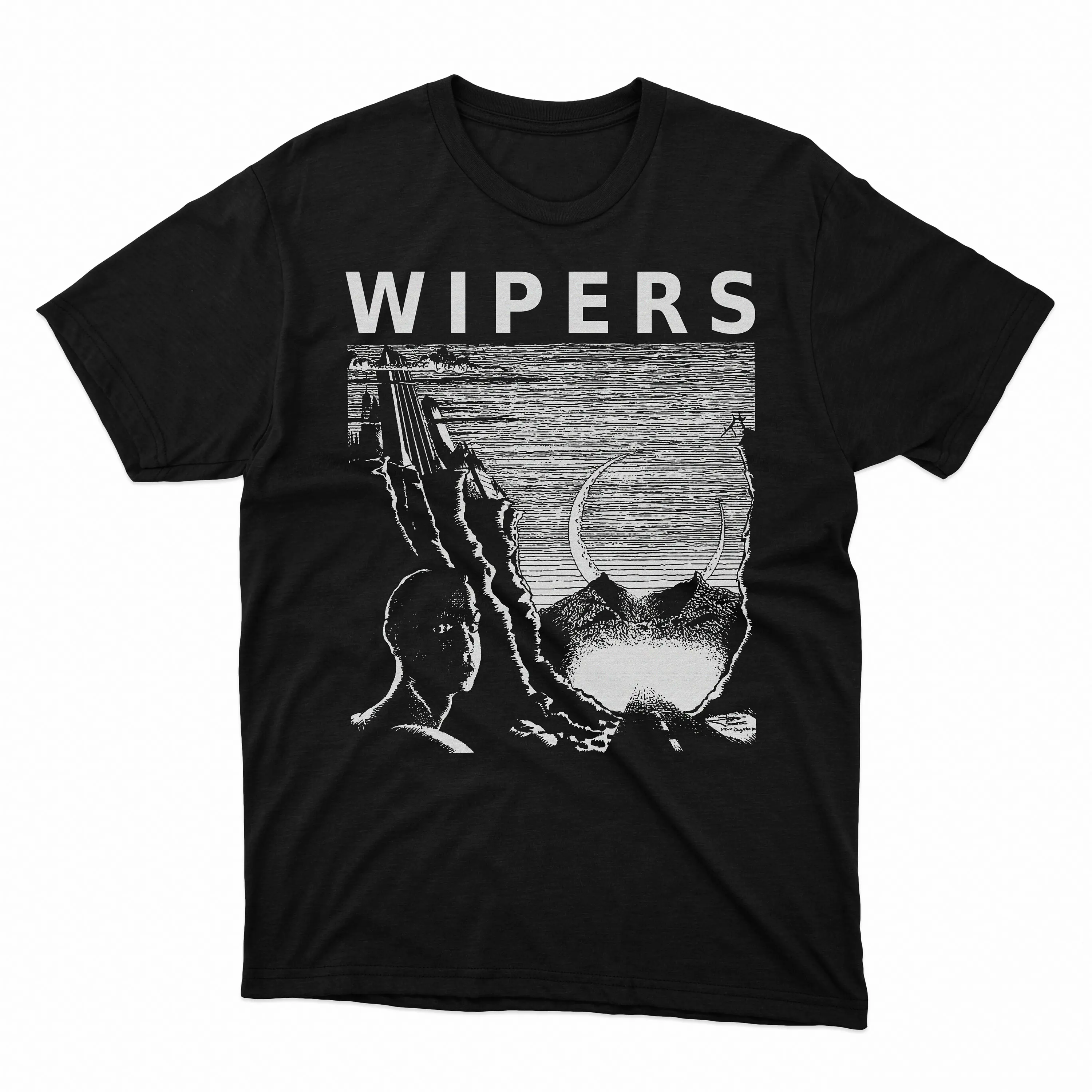 Wipers shirt 70s Punk Rock Alien Boy T