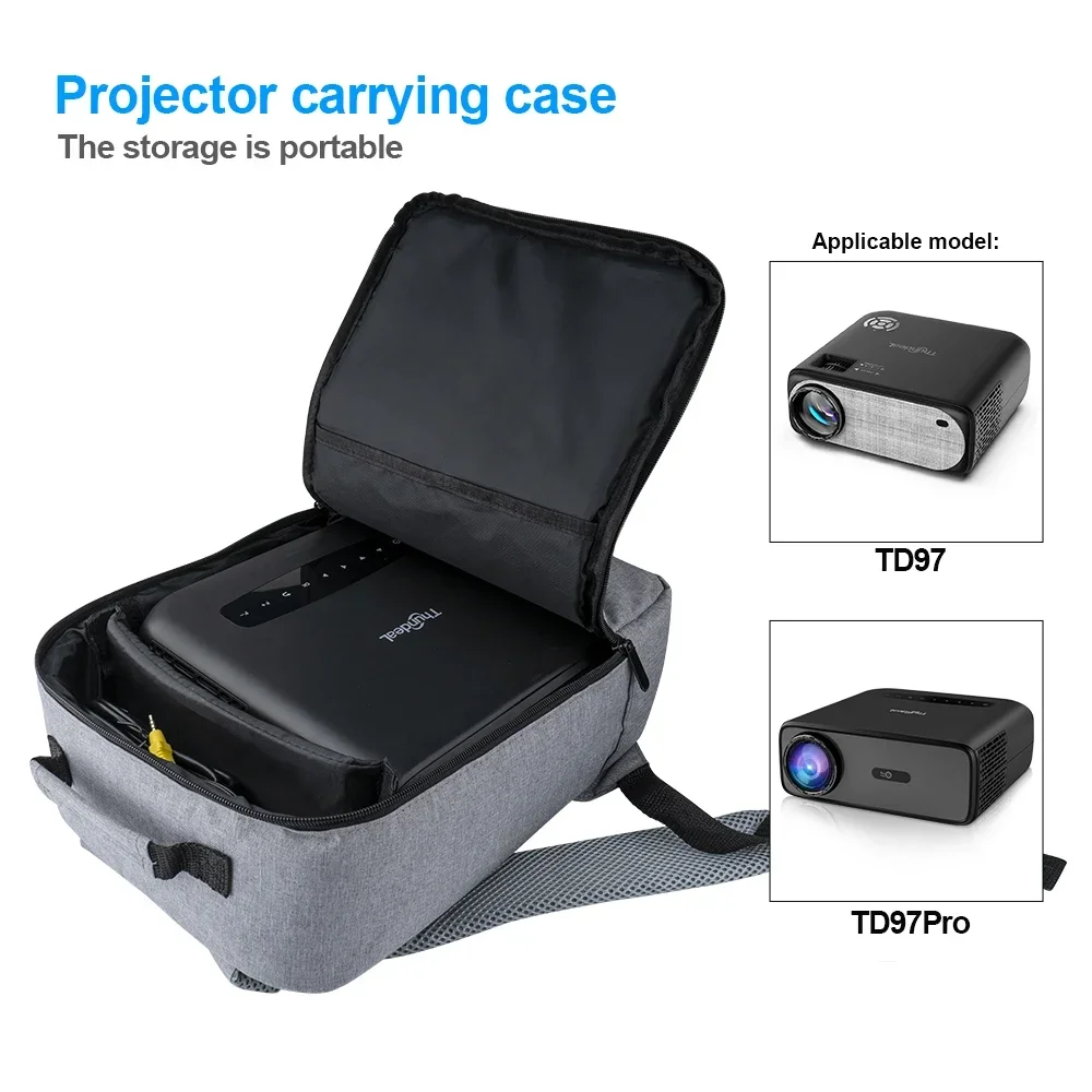 Projector Storage Bag PG500W  PG510  HY300 HY320 TD97 Projector Laptop Gamepad Portable Travel Outdoor Carry Bag Portable Case