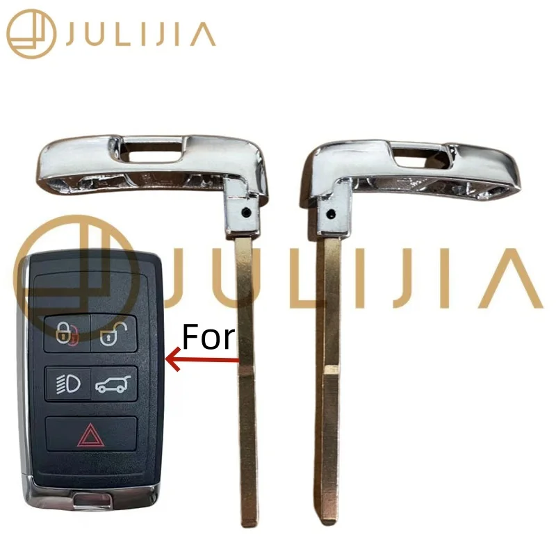 

for Land Rover Smart Remote Key Uncut Blade Emergency Insert 5PCS Discovery RANGE ROVER Evoque Replacement Smart Spare key
