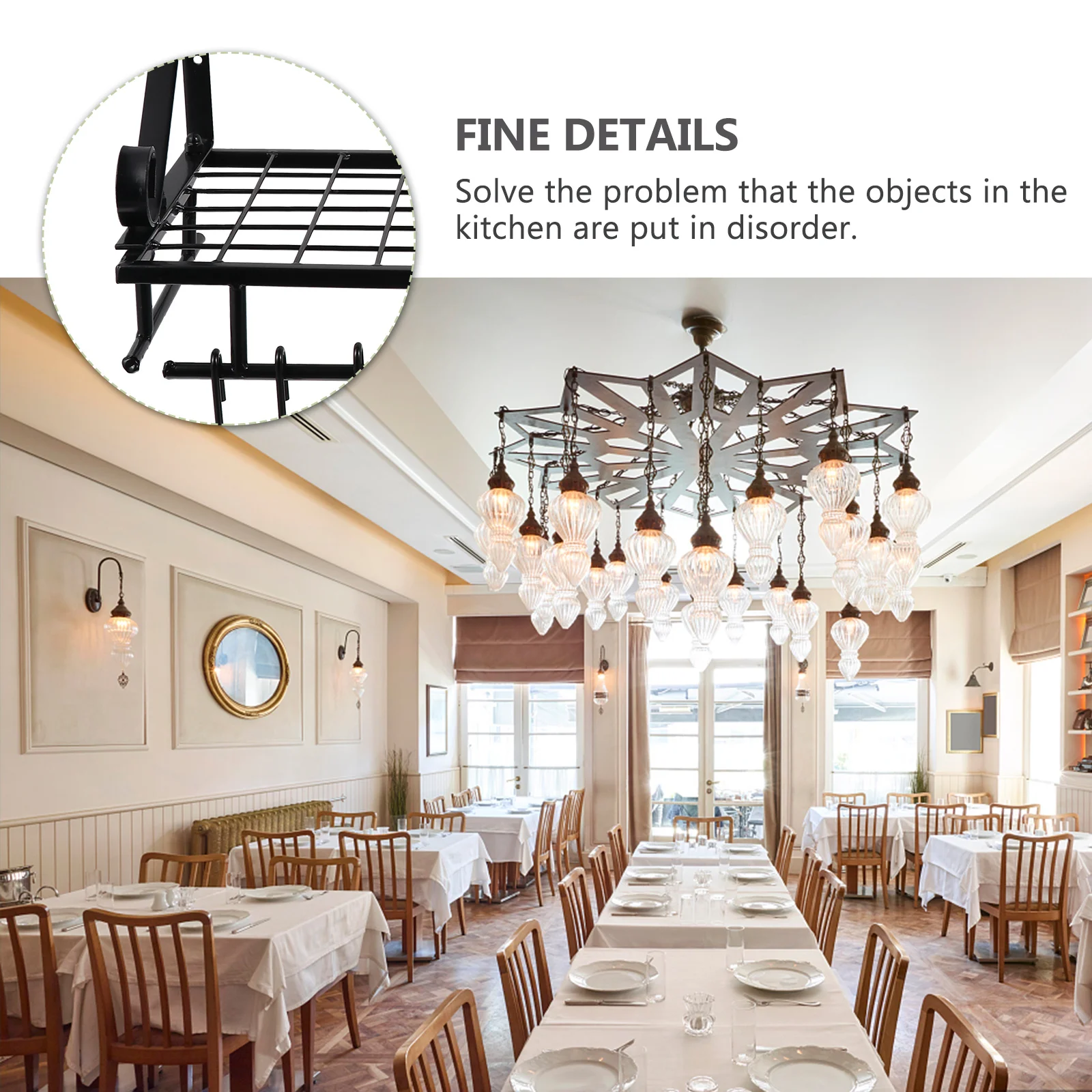 

Kitchen Pot Storage Stand Foldable Wall Mounted Iron Rack Holder For Pots Pans Kitchen Storage Rack Multifunctional Organizing