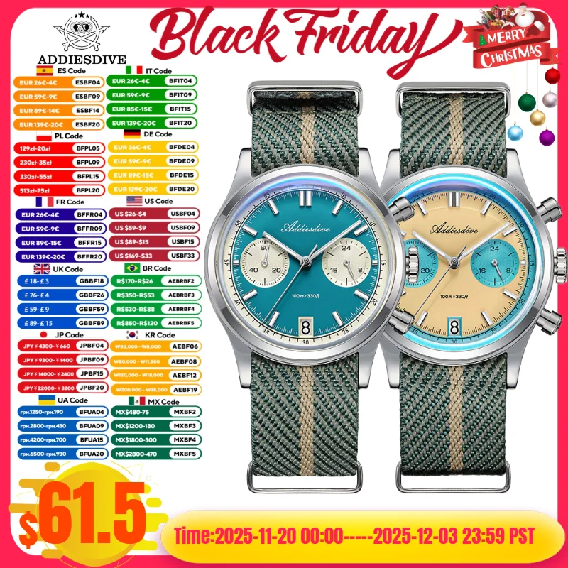 addiesdive-top-marque-homme-montre-bgw9-super-lumineux-10bar-etanche-bulle-miroir-verre-vk64-chronographe-quartz-acier-montre-bracelet