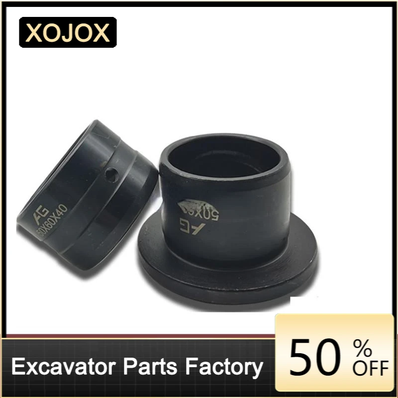 XOJOX Excavator wear-resistant bearing bushing  horse head unilateral pin shaft pin sleeve xcavator Parts