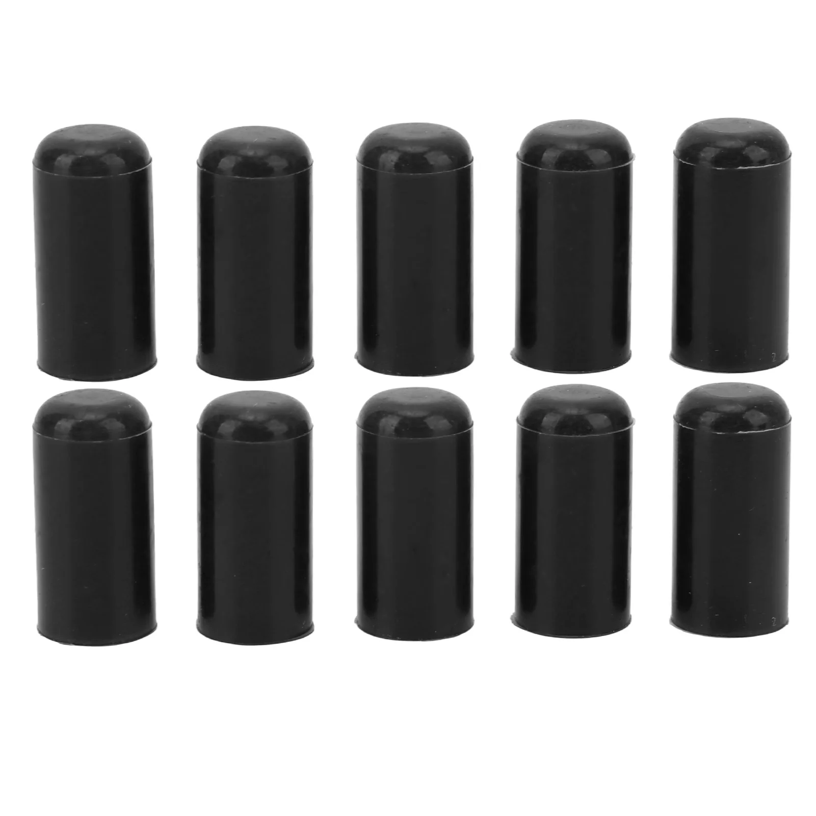 10 Pcs 6mm Intake Vacuum Hose Cap Silicone Wear Resistance Flexible Waterproof Auto Intake Tubing Cover End Plug