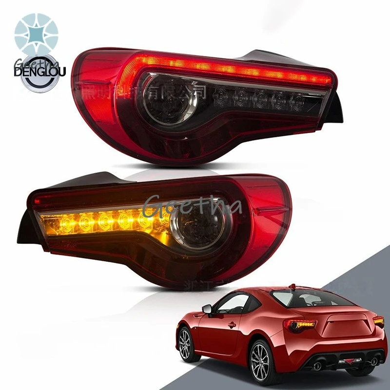 

For 2012-2020 Automotive LED Tail Light Assembly Modified for Subaru BRZ Brake Light Assembly Suitable for Toyota 86 LED Tail Li