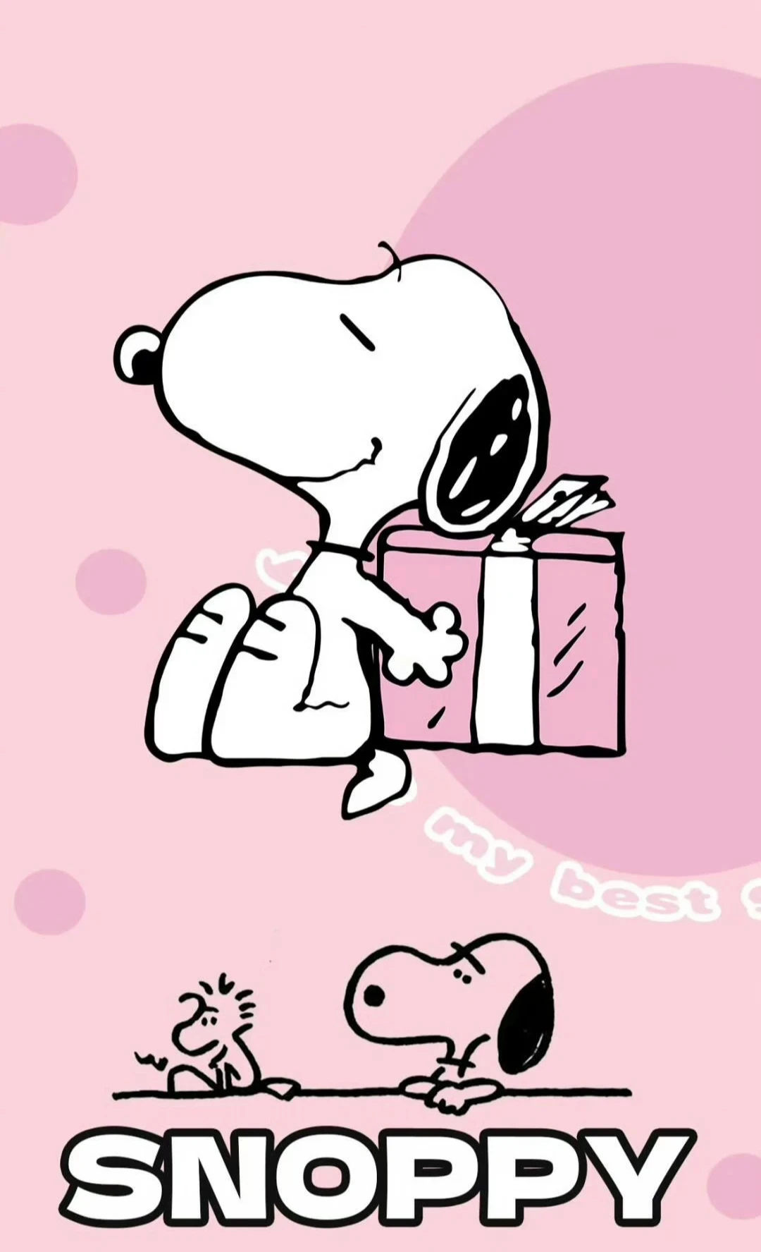 Snoopy 5D Full Round Drill Diamond Painting Kit, Charlie Brown Cartoon DIY Mosaic Bedroom Wall Decor